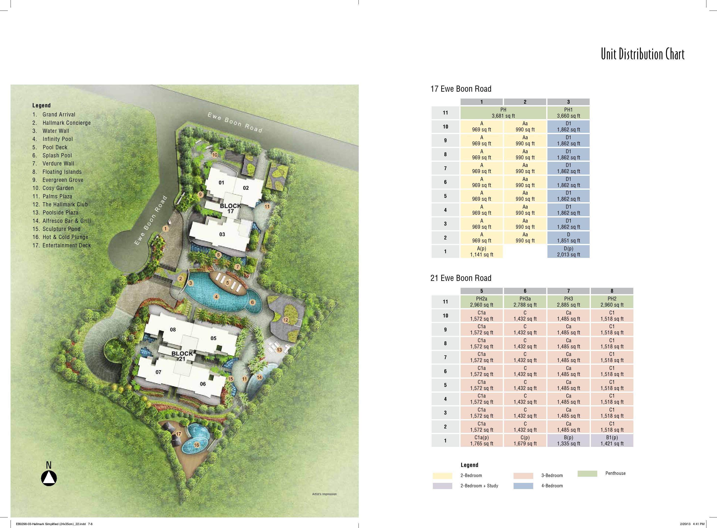 Hallmark Residences Site Plan